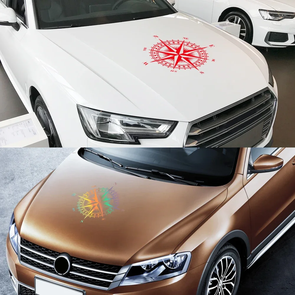 ملصق سيارة بوصلة لتزيين الشاحنات ، رسومات ، مغامرات جبلية ، Rv ، العربة ، سيارات رياضية ، غطاء جانبي للجسم ، فينيل ، ملحقات ضبط السيارات