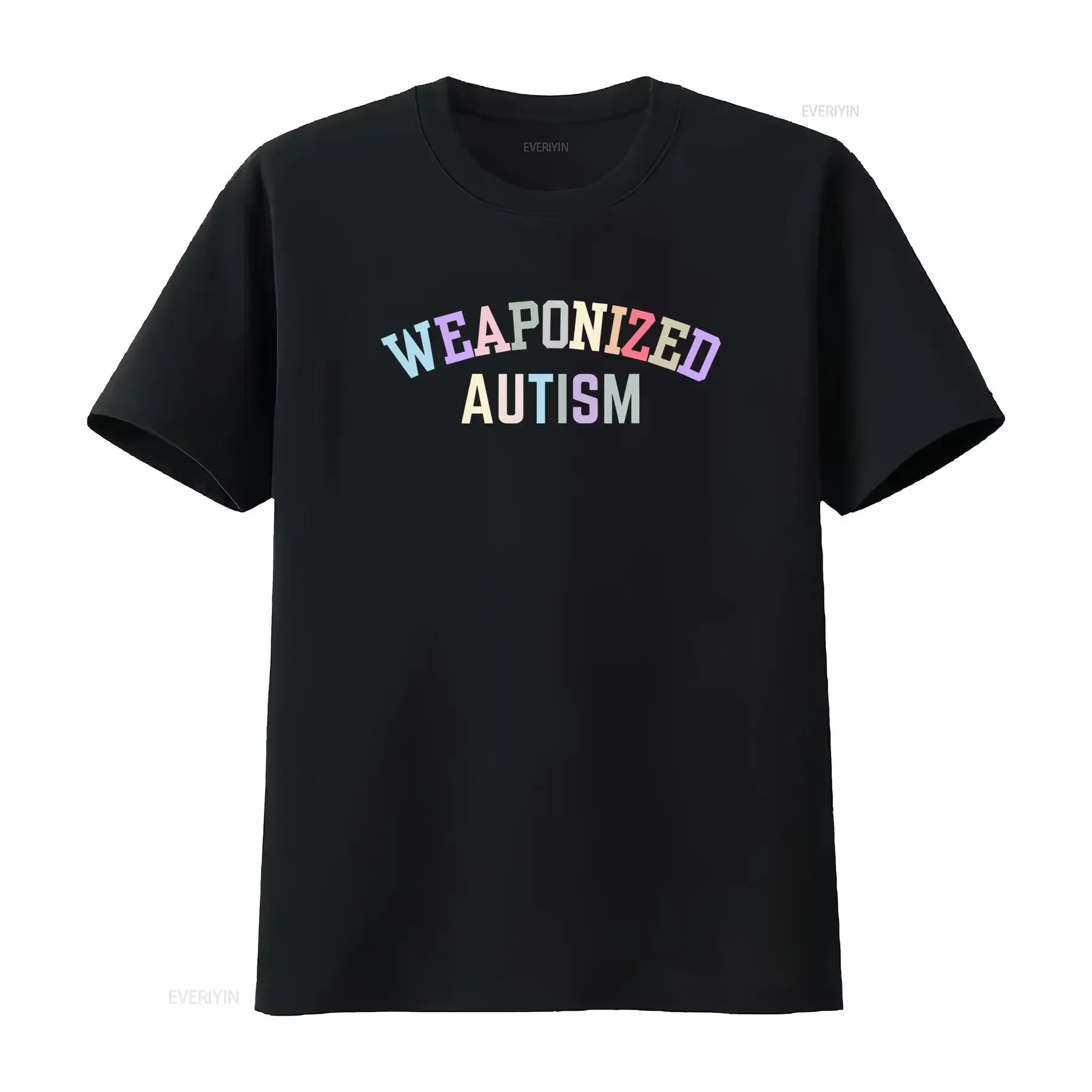 Weaponized Autism T Shirt Funny Neurodivergent Meme Design for Awareness Neurodiversity Celebration vintage Washed Casual