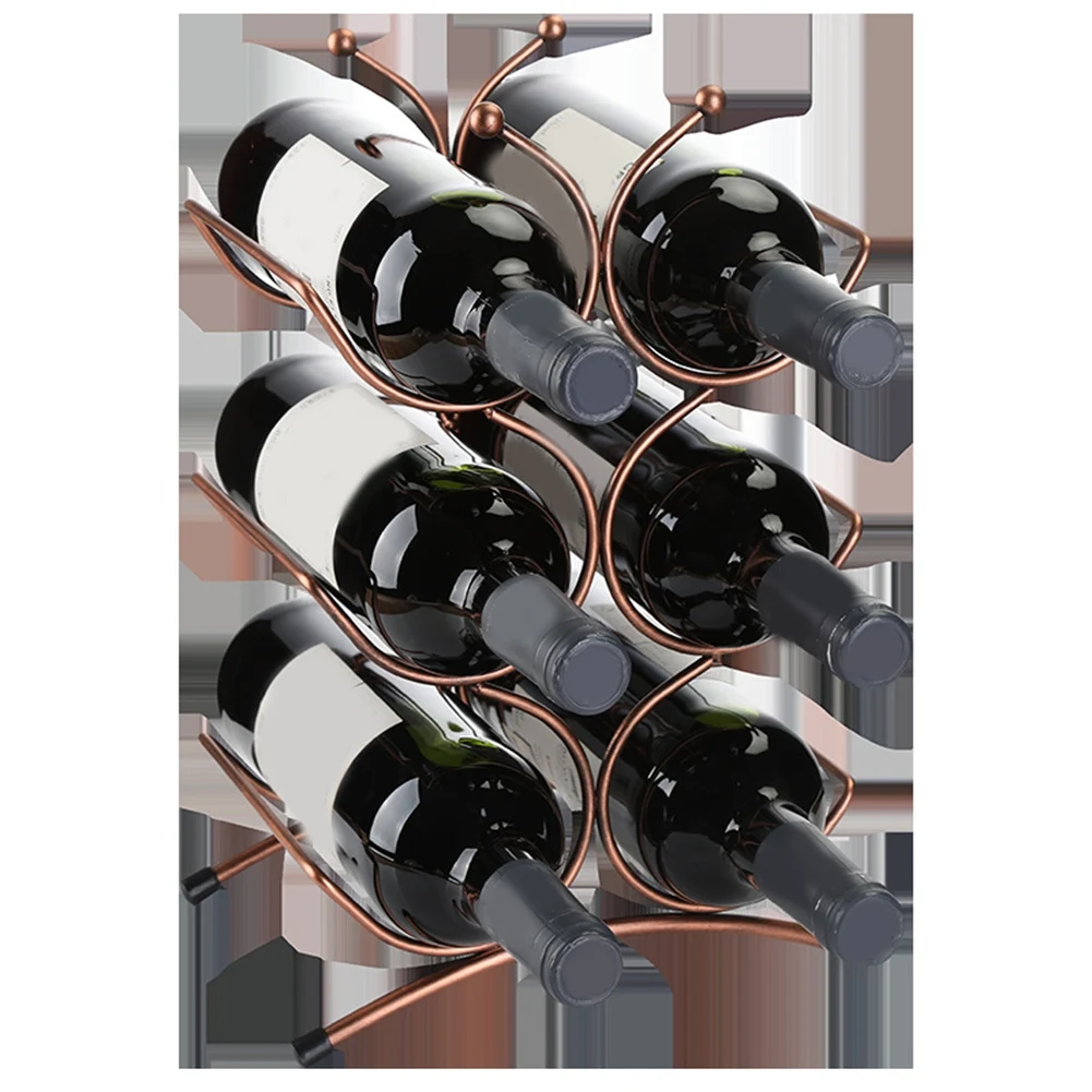 

Branch Shaped Rack Iron Art Wine Display Rack Home Decoration Table Wine Rack Wine Bottle Storage Freestanding Holder-[A002]