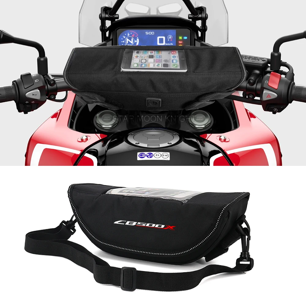 

Handlebar Bag For Honda CB500X CB 500 X 500X 500F CB500F CB125F Portable Navigation Waterproof Phone Bags Motorcycle Accessories