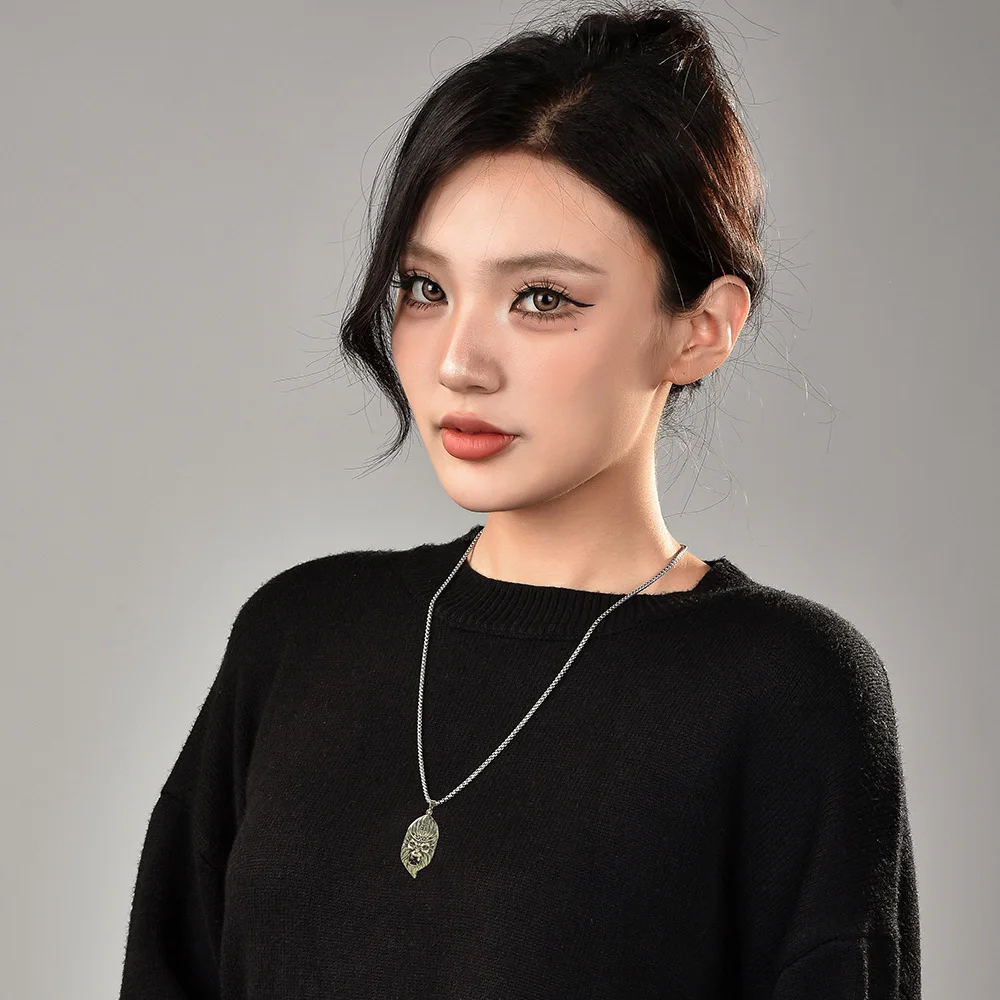 Ретро и мощное мужское колье с тематикой Heavenly Sage Sun Wukong, carrying a thought.