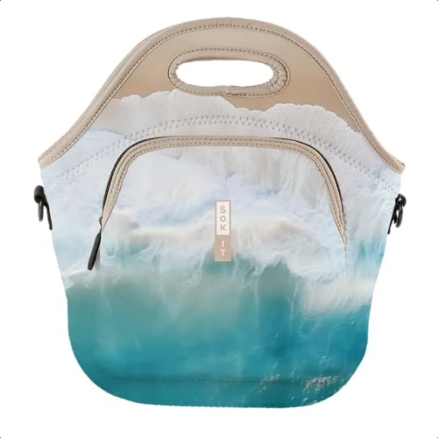 

LunchTote Сумка на молнии Изолированная неопреновая сумка Caddy Ay Bay XLarge 6,5 литра Сумка для обеда