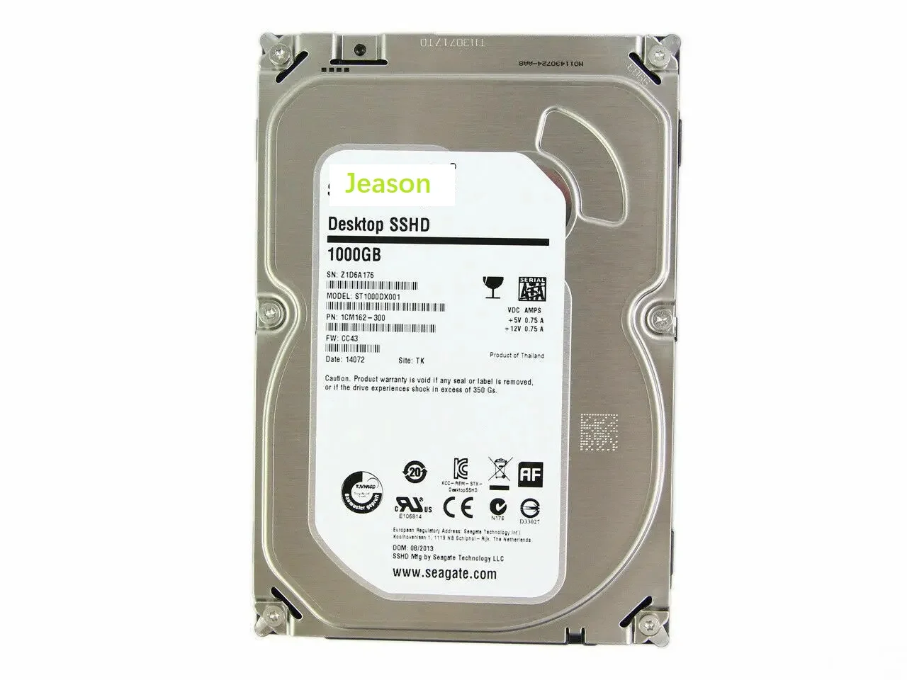 

New FOR Seagate ST1000DX001 1TB 3.5 Inch Desktop Hybrid SSHD solid-state hybrid drive