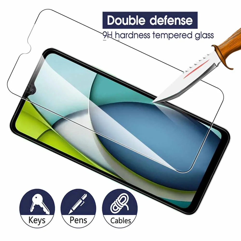 Capa de Vidro Temperado para Xiaomi Redmi Protetores de Tela, Capa Protetora, 6.71 ", A, 3x, 3A, 4G, 2Pcs