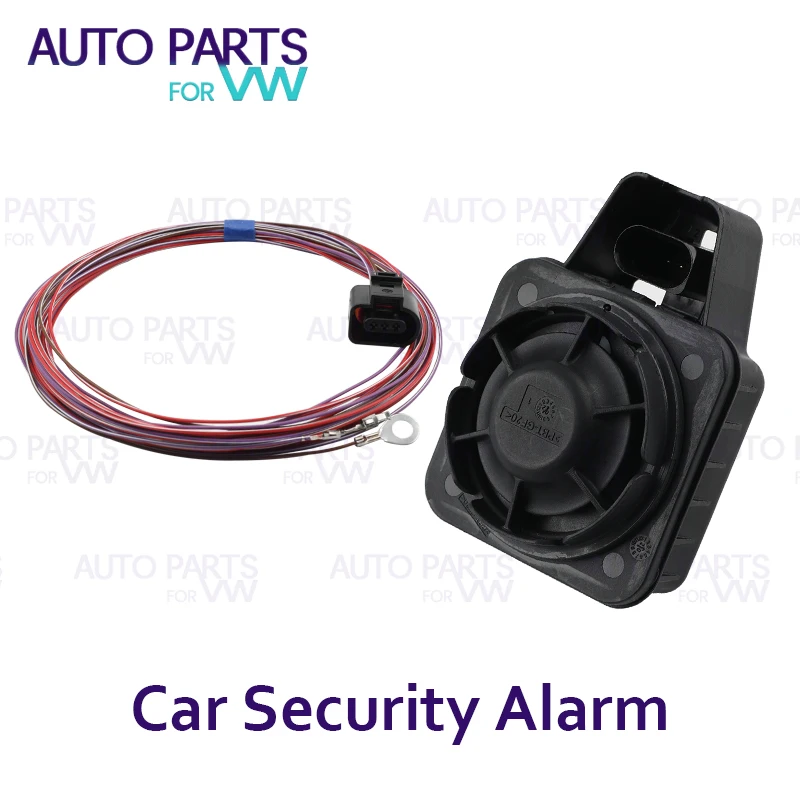 5Q0 951 605A For VW Golf 7 MK7 MQB Passat B8 Tiguan for AUDI A3 Car Security Alarm Siren Speaker Horn With Cable Harness