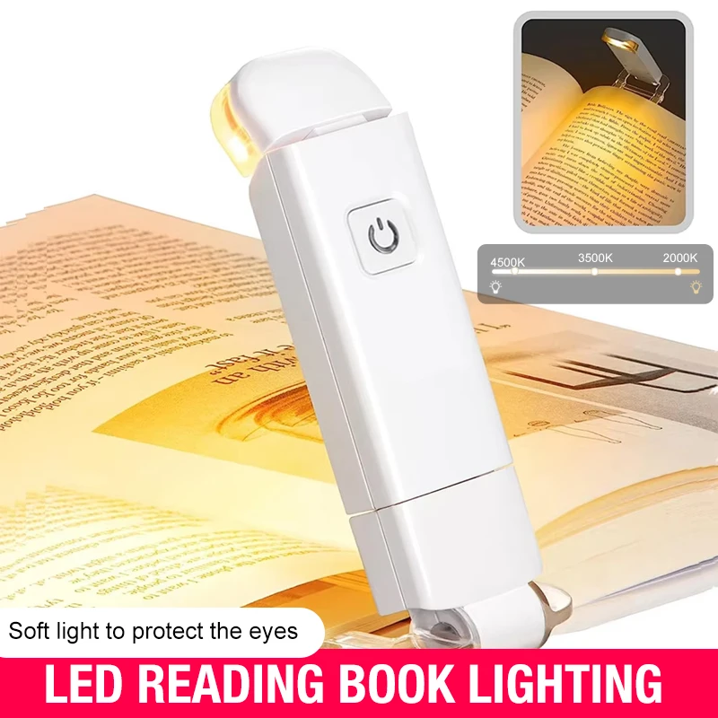 

USB Mini Foldable Reading Lamp with Eye Protection for Portable Book Reading