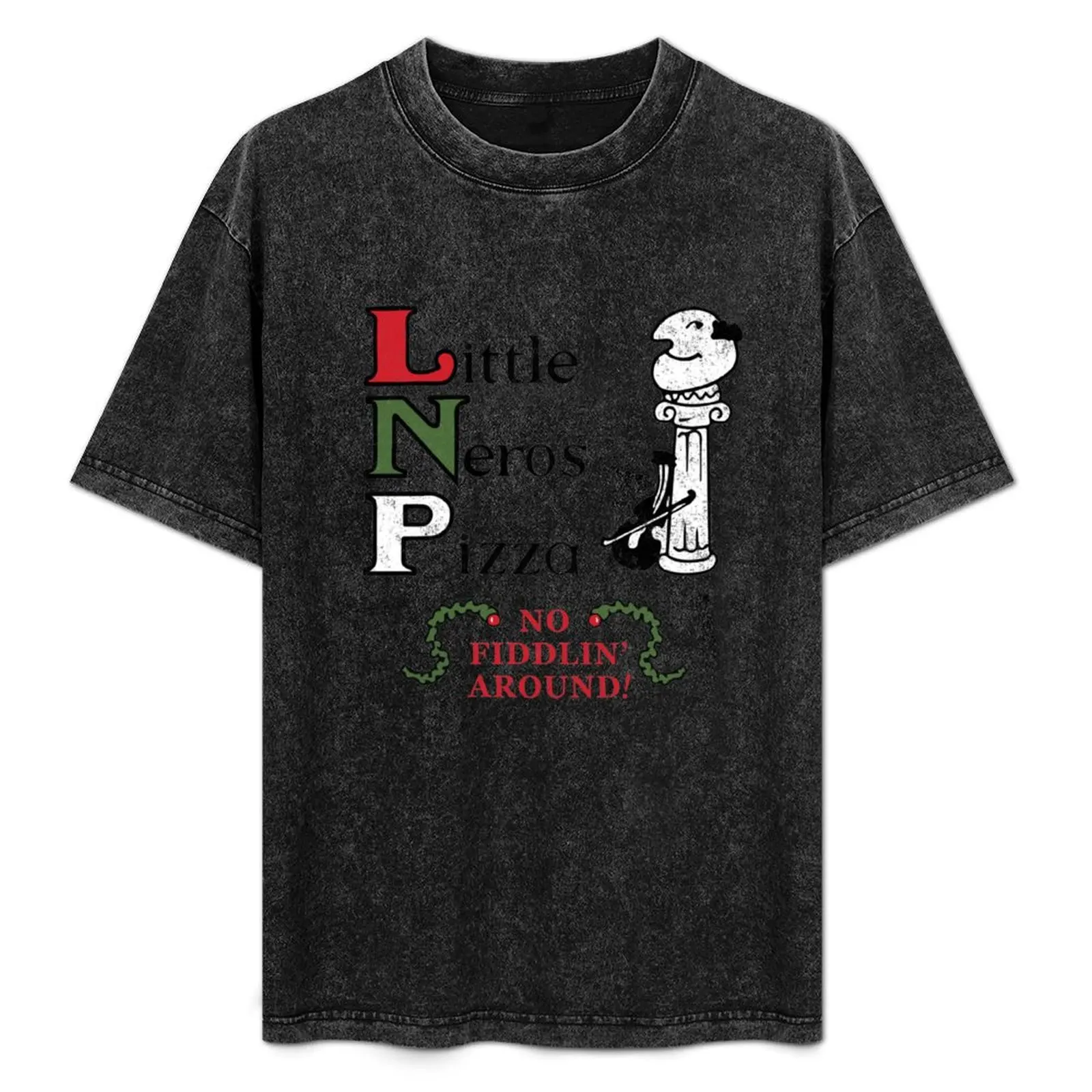 

Little Nero's Pizza - vintage logo T-Shirt basketball graphic tees Blouse shirts graphic mens big and tall t shirts