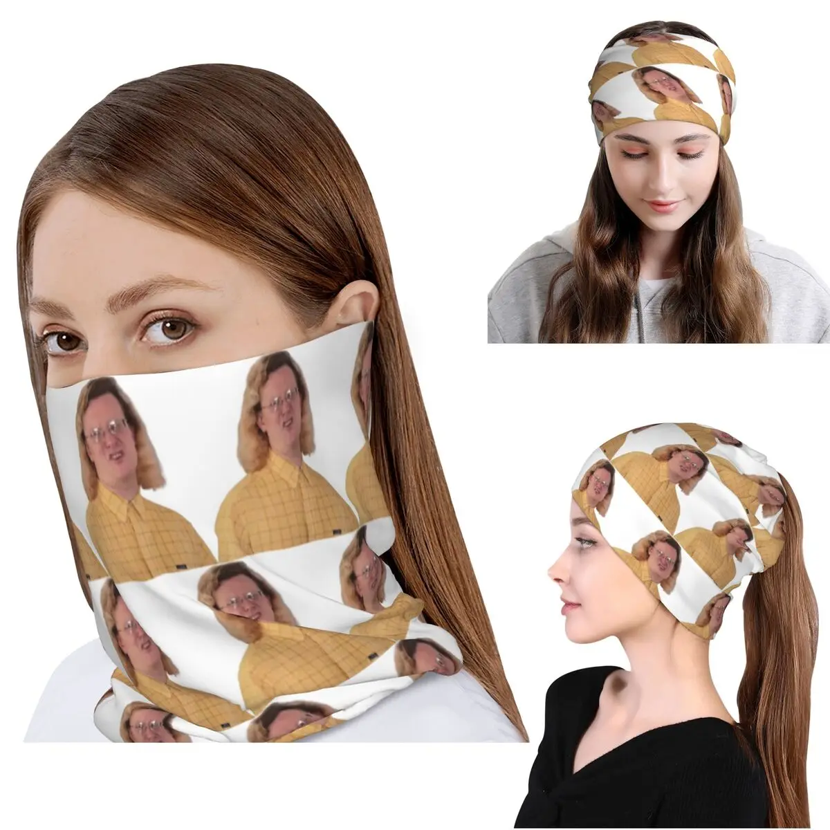 

Love On The Spectrum James Scoff Bandana Neck Cover Wrap Scarf Multi-use Headband Beanies Hat for Men Women Adult Windproof