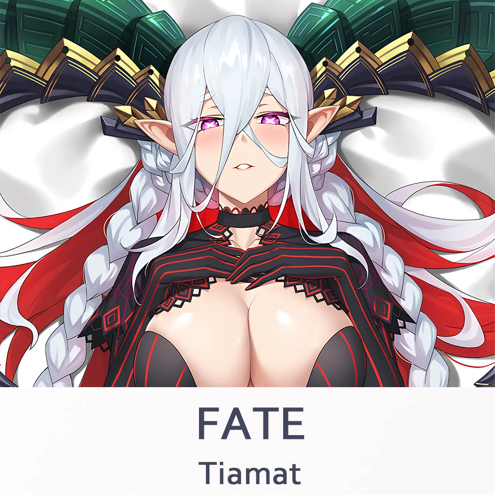 Dakimakura Fate Tiamat Full Body Pillow Case FATE Anime Otaku Pillowcase Game Throw Cushion Cover Bed Decor Gift