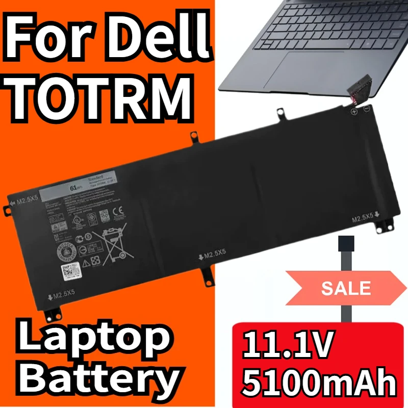 New TOTRM T0TRM Laptop Battery For Dell XPS 15 9530 Precision M3800 H76MV 7D1WJ