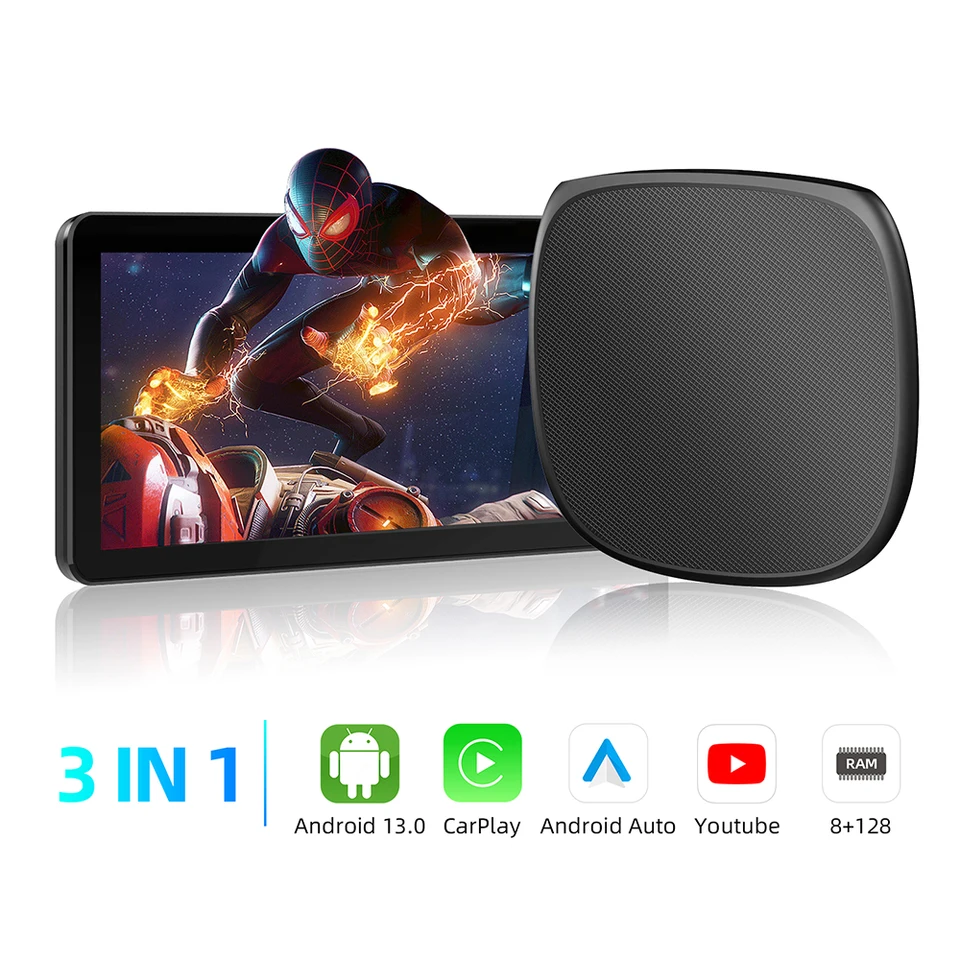 CarPlay AI Box Android 13.0 QCM6115 4-Core Wireless Android Auto