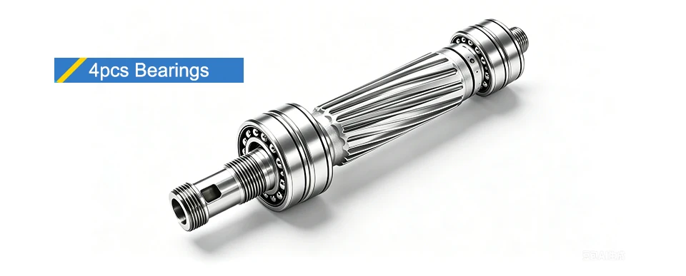 G-Penny 3,2 kW ER20 100 mm wassergekühlter Spindelmotor-Kit, 400 Hz, 24.000 U/min, Inverter, 80 mm Halterung, Wasserpumpe für CNC-Holzbearbeitung – Detail 5