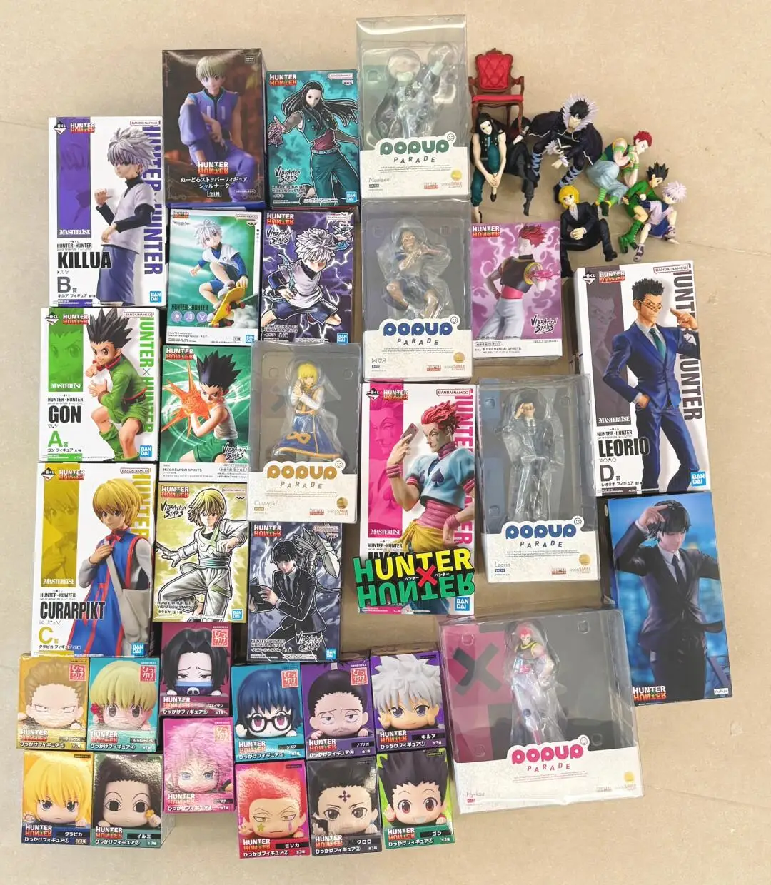 هنتر x هنتر صندوق أعمى صغير لطيف أنيمي الشكل النمط الياباني لعبة غامضة غون كيلوا تحصيل الديكور هدية #6