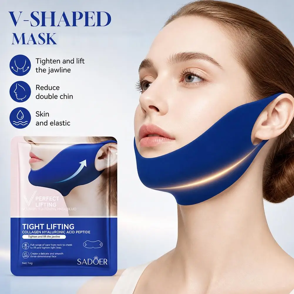 V Shape Firming Face Lift Mask Removal Masseter Double Chin Face Slimming Anti Aging Beauty Products