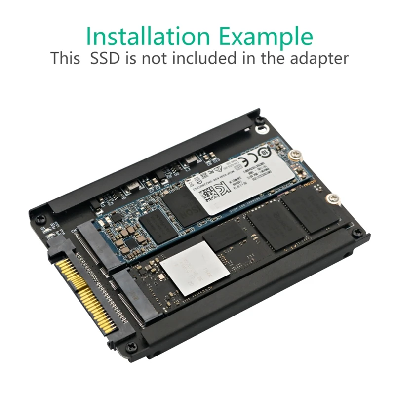 2 In 1 M.2 NVME SSD And B Key/B&M Key SSD To SFF-8639 U.2 With Frame Bracket - Retain MSATA SSD As 7Mm 2.5In SATA Drive