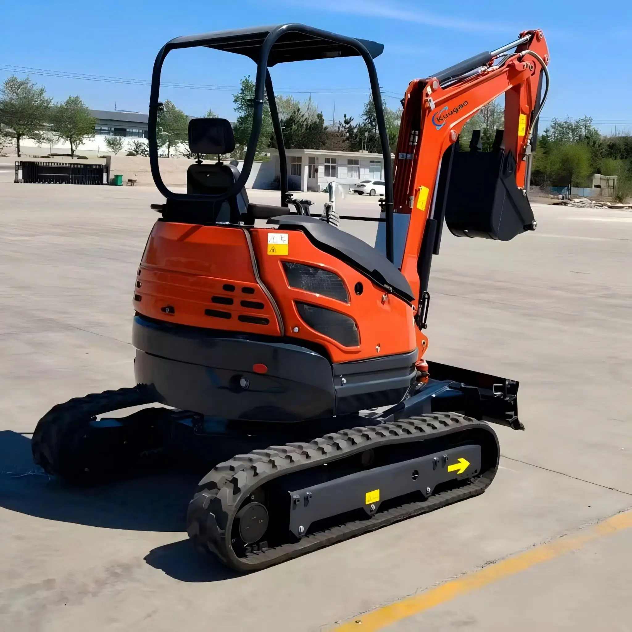 Mini Hydraulic Excavator 2.5 Ton 2 Ton Digger Kubota Small Excavator China Free Shipping Customized Bagger for Construction view 4