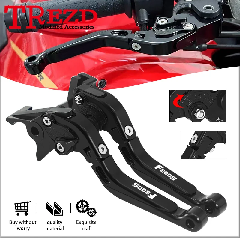 

Hot Sales Hand Levers For F800R F800S F800ST Adjustable Extendable Brake Clutch Lever Motorcycle Accessories f800r f800s f800st