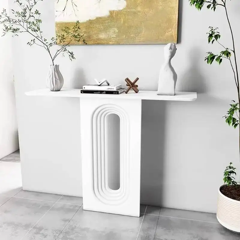 

Unique Table Elegant Hallway Design Trendy Nordic Beauty Corner Table Delicacy Italian Tabel Console Hallway Table Furniture