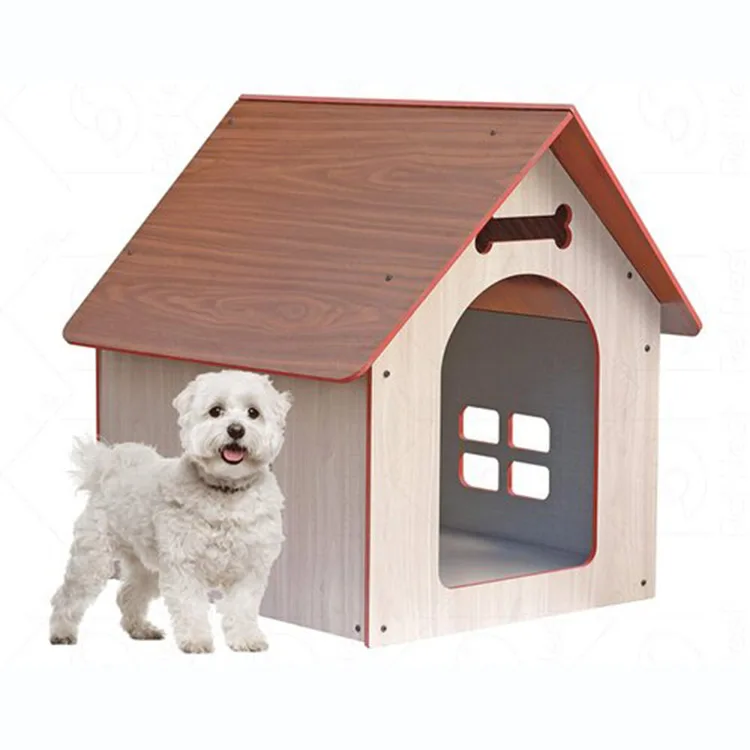 Hot-selling Indoor Pet House Wooden Dog Cage Furniture Animal House Outdoor Dog Kennel with Roof