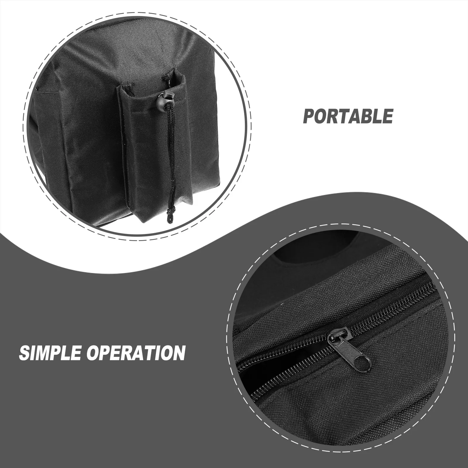 Oxford Cloth Waterproof Snowmobile Atv Tank Saddlebags Universal Fit Motorcycles Oil Tank Pouch Riding Storage Bag