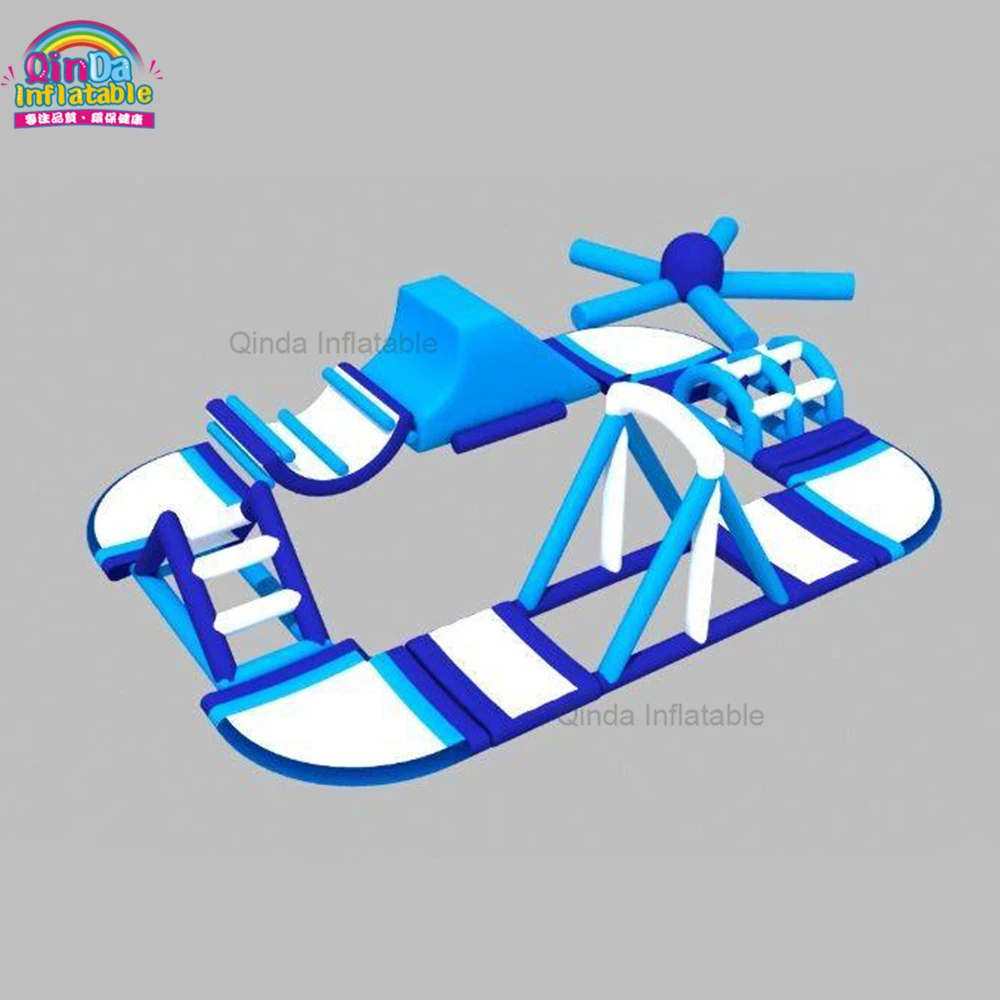 Inflatable Custom Commercial PVC Water Park Outdoor Inflatable Floating Ocean Park