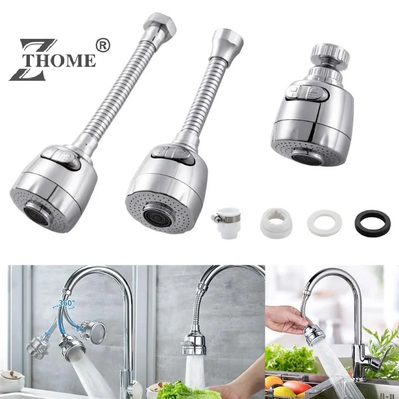 High-Pressure Faucet Connector 360-Degree Swivel Rigid Hose Thick High-Quality Material Faucet Kitchen Faucet Universal Faucet