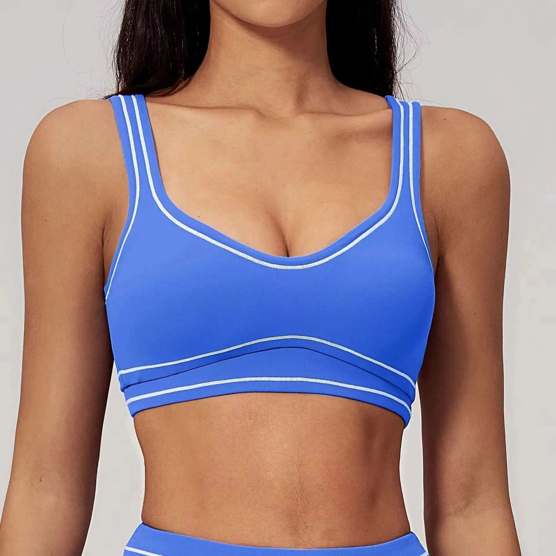 

Yoga Vest High Quality Sports Bra Push Up High Impact Gym Underwear Women Breathable Yoga Clothes Fitness Workout Top Female