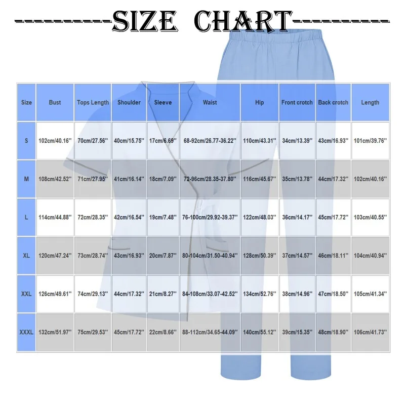 Suitable for Nurses' Work Clothes New Half-sleeve Stand-up Collar Suit with Lace-up Nursing Coat and Trousers