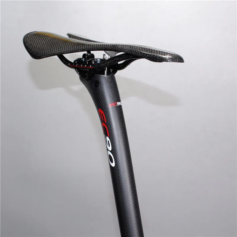 EC90 Full Carbon MTB Bike seatpost seat tube Road Bicycle Seatpost Mountain Parts 25.4 27.2 30.8 31.6-350/400MM