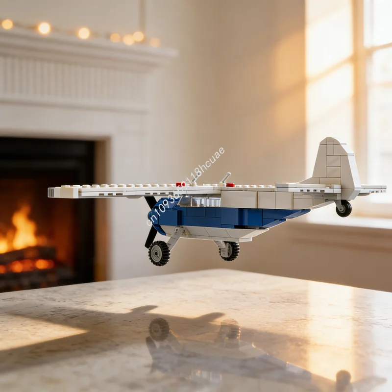 

Набор для сборки модели Cessna Businessliner (339 деталей), конструктор MOC, архитектурная модель аэропорта, игрушка для самостоятельной сборки, креативный подарок на Рождество