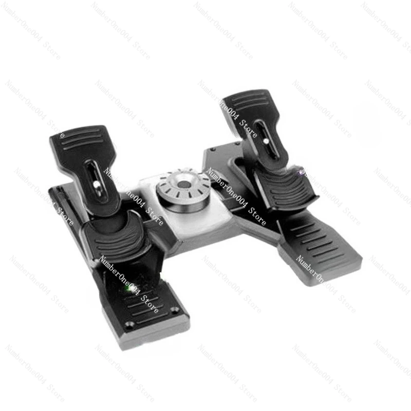 Professional Flight Simulation Foot Pedal Rocker Foot Rudder Throttle Pedal Rudder Tail Rudder