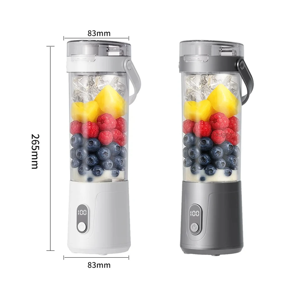 Electric Portable Juicer Cup 600ML | USB Rechargeable Smoothie Blender, Fresh Fruit Juicer for Outdoor & Daily Use
