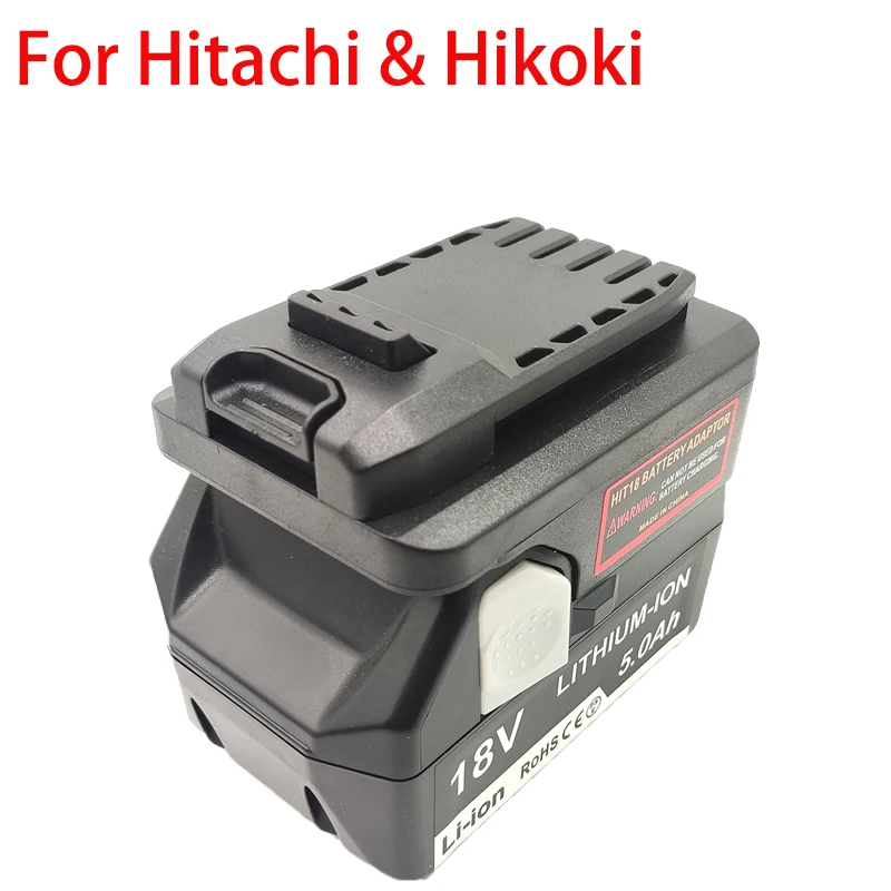For Hitachi for Hikoki 18V Lithium Batteries for CRAFTSMAN 20V for Stanley 18V V20 Lithium Battery Power Tools Battery Adapter