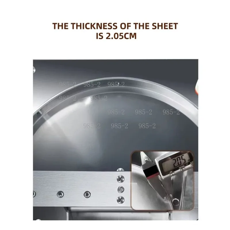 Electric French Fries Cutting Machine, Multifunctional Vegetable Dicer Canteen Food Processor Cutter