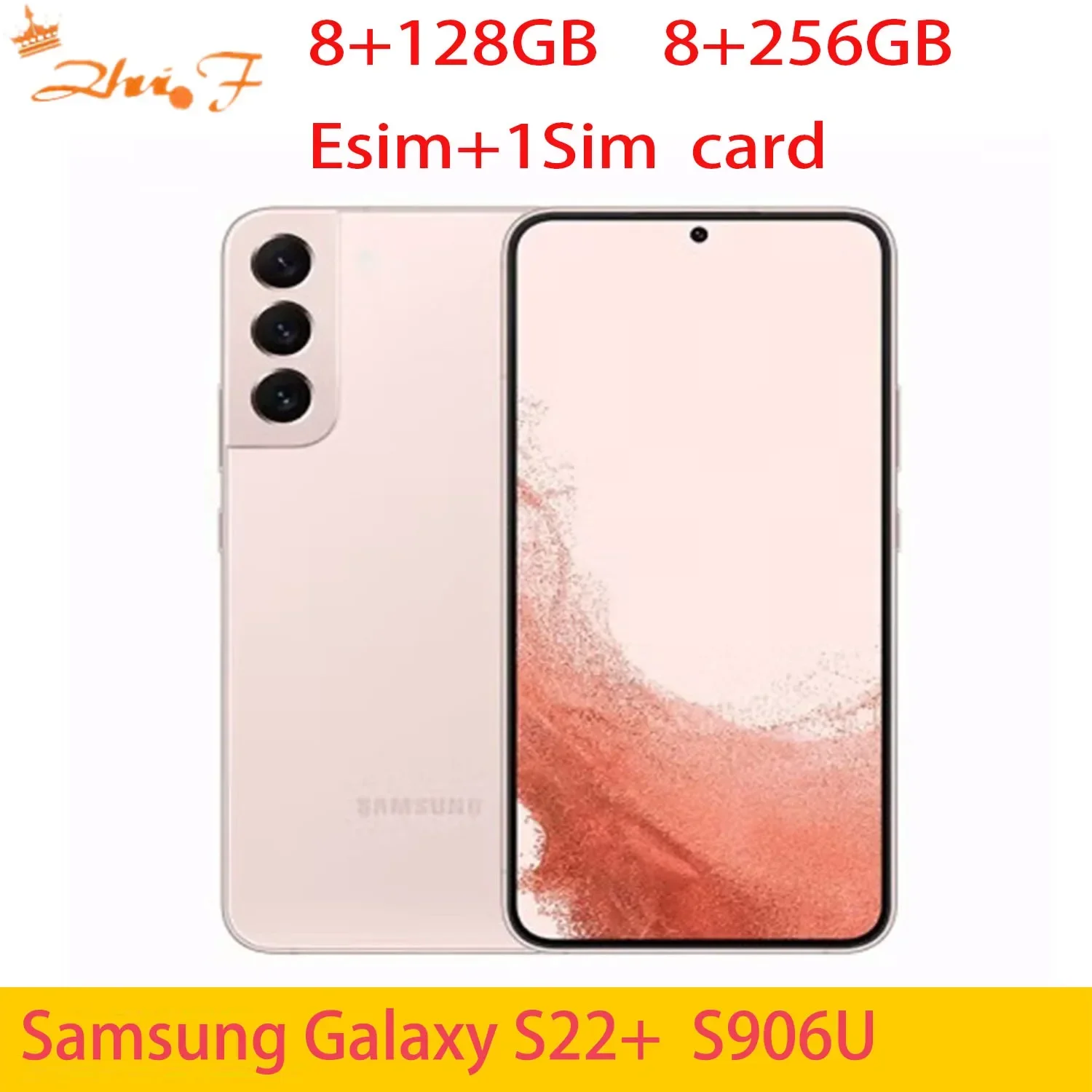 هاتف Samsung Galaxy S22 Plus 5G s22+ s906U S906U1 s906n 4500mAh 128/256GB 8GB RAM 6.6 "1080x2340 Snapdragon #1