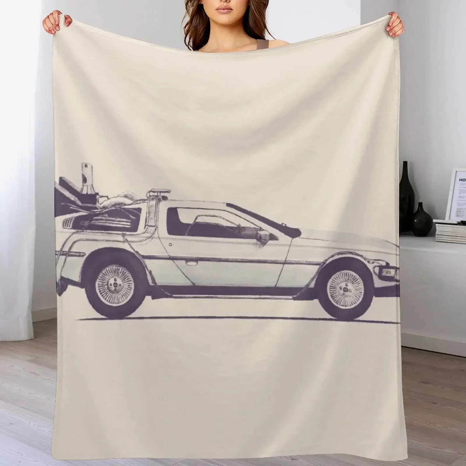 Delorean Throw Blanket valentine gift ideas Thermals For Travel Bed Luxury Throw Blankets