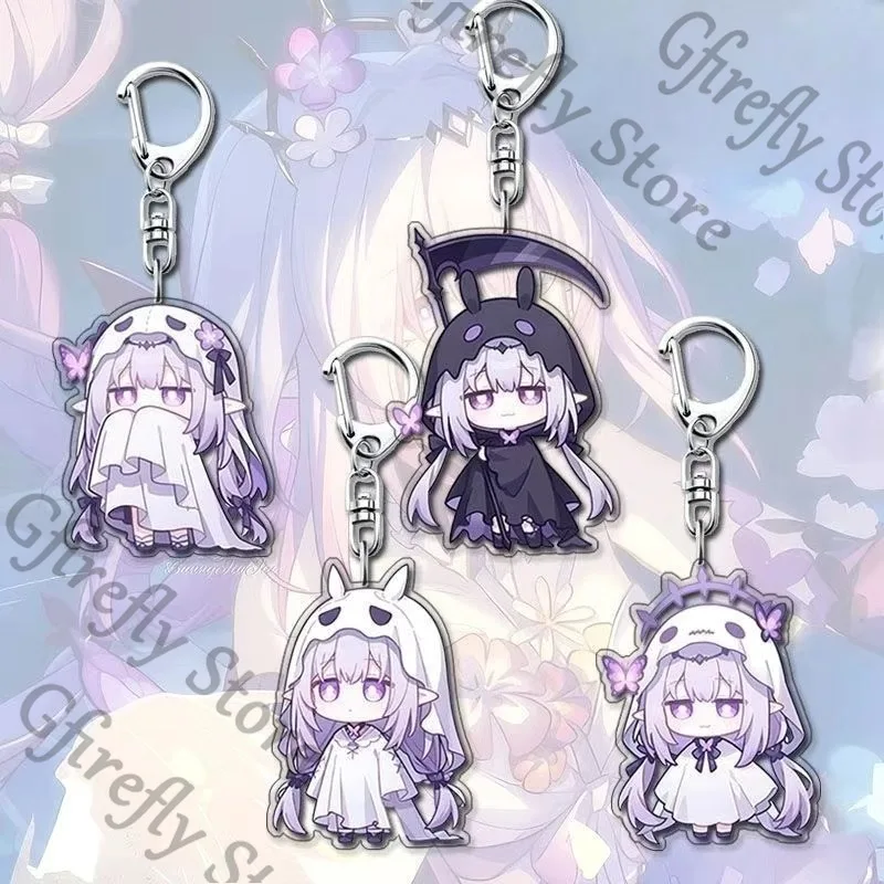 

Keychain Anime Pendant Honkai: Star Rail gorgeous Bag Keyring Colleagues Hanging Drop Acrylic Castorice schoolbag Strap Decorate