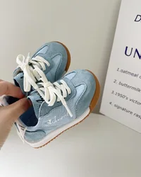 Taglia 15-25 scarpe da bambino autunno suola morbida scarpe da bambino per ragazzi 0-1 anno scarpe da tavola Casual per neonato Beige giallo blu