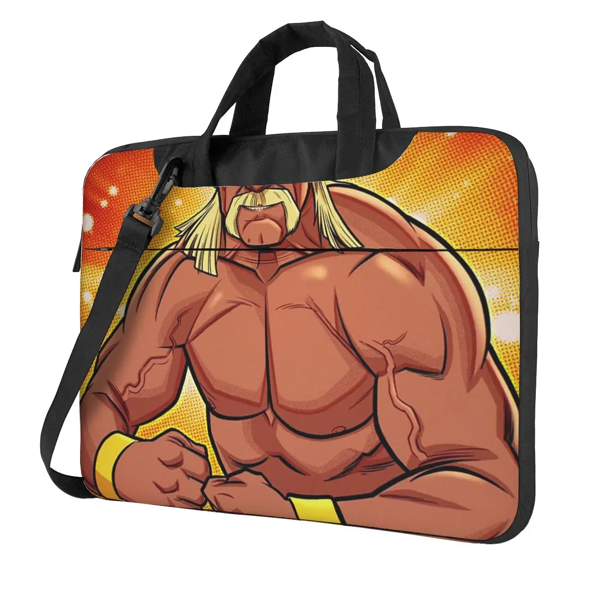 Hulk Hogan Hulkamania Crossbody Laptop Bag Case Computer Bag 13 14 15.6 Inch Notebook Pouch for Macbook Pro Lenovo