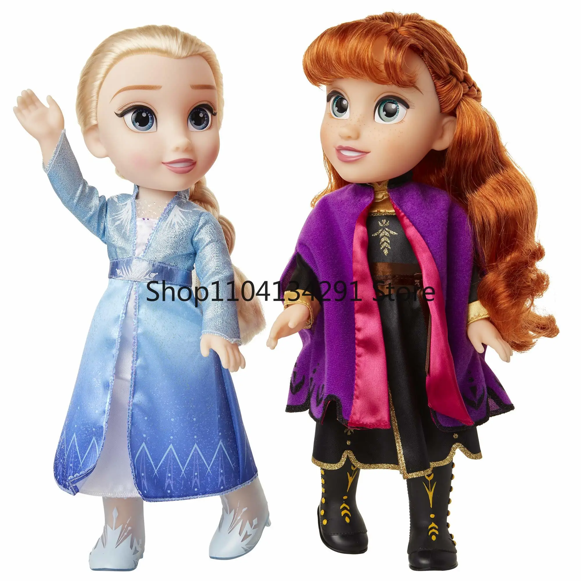 

Эксклюзивная кукла Disney Frozen 2 Singing Sisters Anna Elsa, 2 упаковки, интерактивная функция, модные куклы для салонов, подарки на день рождения для девочек