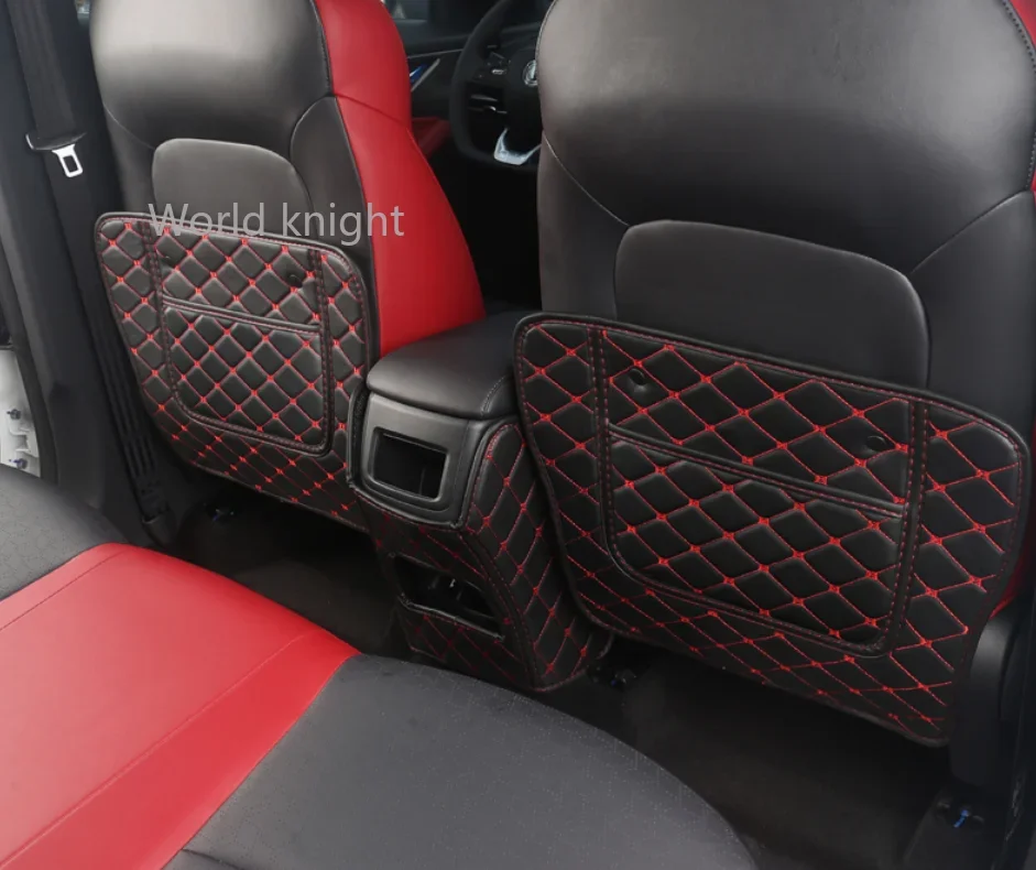 

Accessories For Changan CS35 PLUS 2021 2022 Anti Child Kick Pad Interior Seat Anti Dirty Protective Leather Cover Waterproof