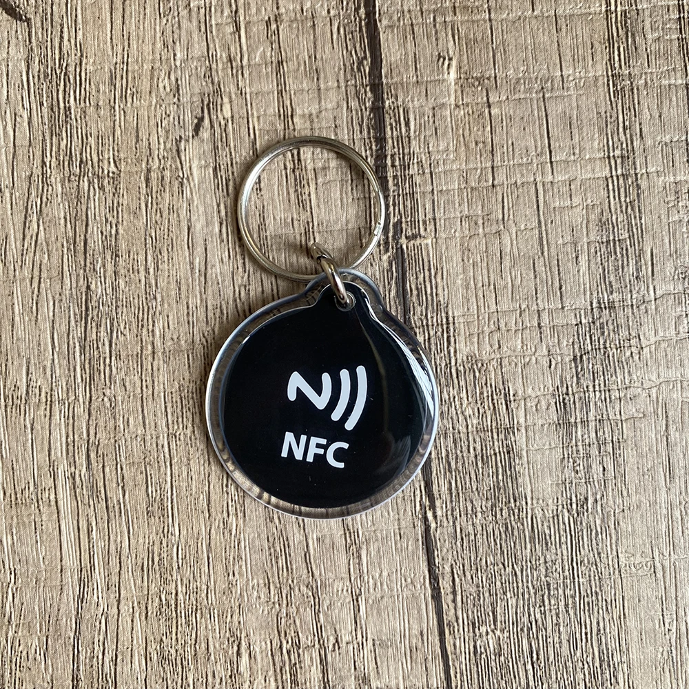 NFC Social Media Tap Business Key Card Instagram WhatsAPP Facebook Snapchat NFC Key Tag Chave Chaveiros
