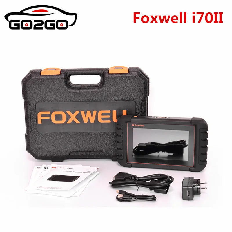 

Полный диагностический набор Foxwell i70II OBDII для всех систем, автомобильные электрические провода, цепь, автомобильный детектор свинца