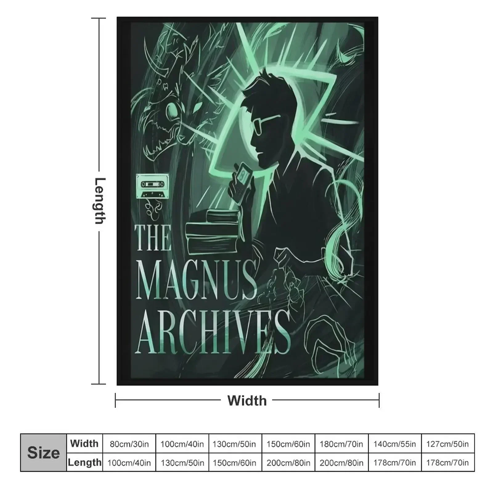 The magnus archives Throw Blanket couch cozy soft plush fuzzy picnic outdoor blanket