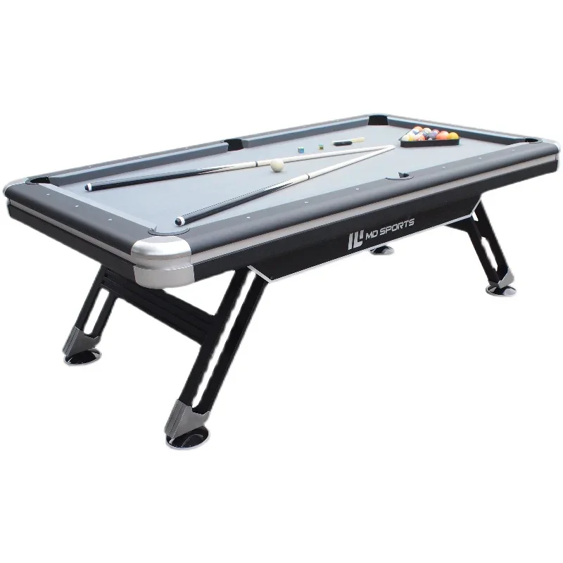 Billiards table, household American Chinese style black eight, table tennis, iron leg adjustable level, adult 7 feet