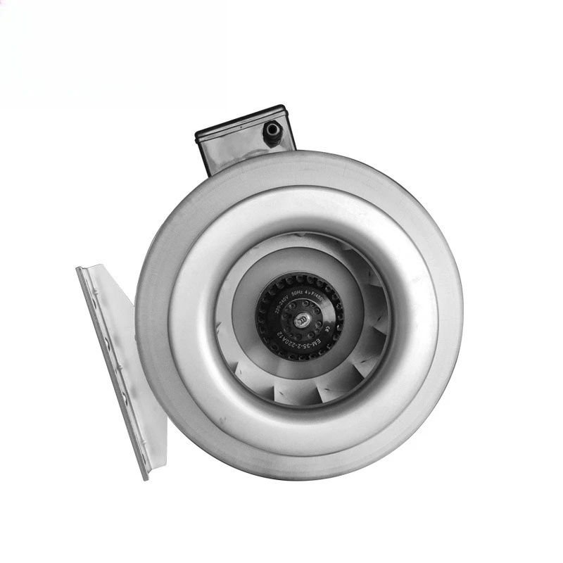 Customized 24V110V centrifugal silent round duct fan 4 inch public toilet exhaust indoor exhaust fan