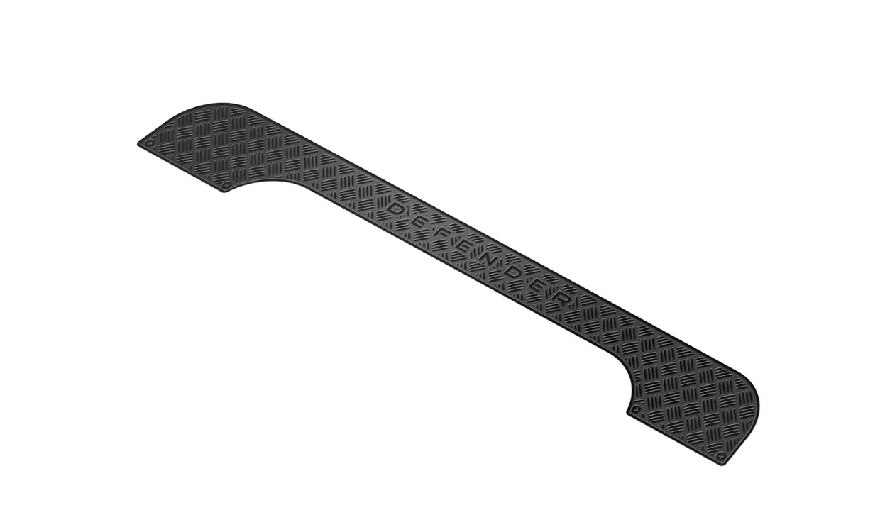 Gesimuleerde roestvrijstalen decoratieve plaat voor 1/10 RC Crawler Car MJX H8H DEFENDER Accessoires