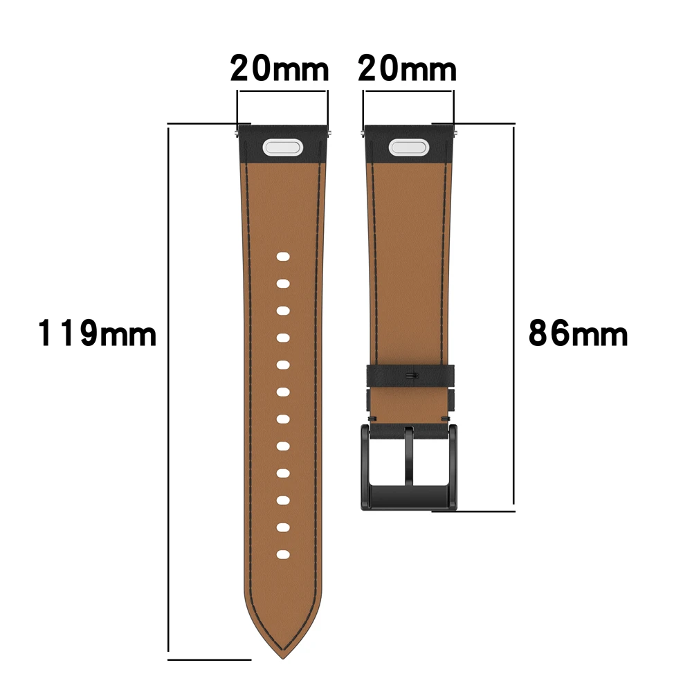 22mm Press leather strap Watch Band Bracelet For OPPO watch X2 / Oneplus watch3 Watch Strap Soft Head layer leather button Watch