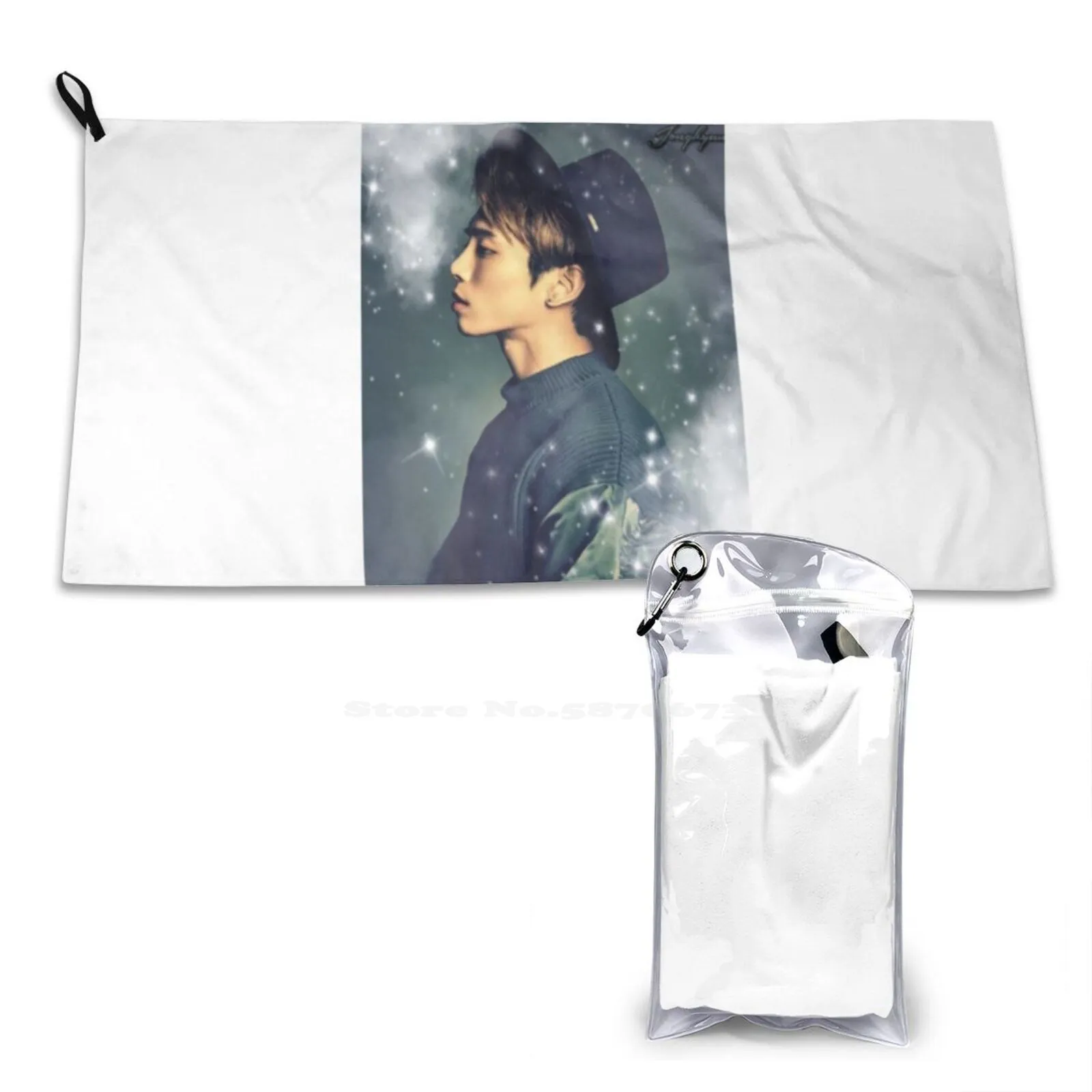 Darling 3D Print Bath Towel Strong Water Absorption Jonghyun Shinee Shawol Blinger Kpop