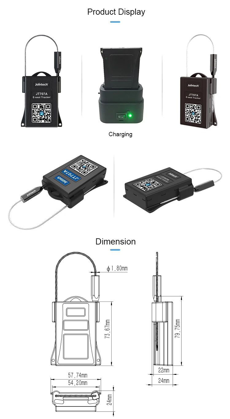 GPS Container Tracking Intelligent padlock E-seal One-time- Use